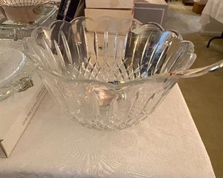 Shannon leaded crystal punch bowl