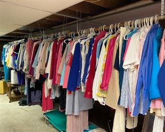 Lots of women's clothes