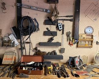 vintage planers and tools