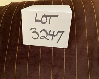 Lot 3247. $95.00   Wilshire top quality Duvet cover, like new from Z Gallerie, plus two coordinating pillow cases.		
