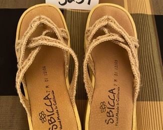Lot 3257B.  $15.00  Sbicca Size 7 Like new sandals.  Were $44		 