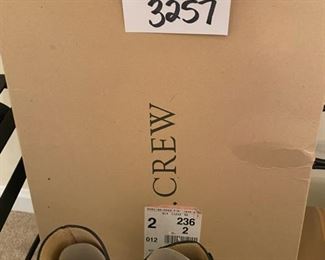 Lot 3257C.$125.00 J. Crew Boots, size 7M touring boot.  Original Box