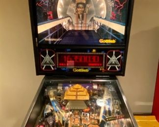 Lot 3272. $3200.00 Outta this World!!! Gottlieb Stargate 1994/1995  Premier Technology pinball machine.  This cool pinball machine is in great working condition and was recently serviced, all bells and whistles are in tip/top order!!! Very Rare in this condition.  For more details about the Pinball Game visit   https://www.ipdb.org/machine.cgi?id=2847			