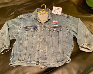 Lot 3287B $95.00 Vintage Joseph and the Amazing Technicolor Dreamcoat Embroidered CREW JACKET by Roots. Embroidered Size M.