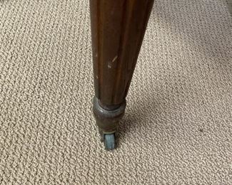 Lot 3297. $325.00 Very Unique Antique, wood egg incubator. Contains one screen tray in the egg drawer.  25"W x 26.5"D x 40"H	