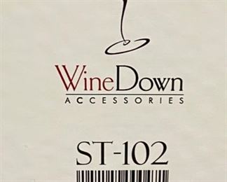 Lot 3330 $75.00	Rojaus Grapevine Decanter WineDown Accessories.  Great gift for Wine Lovers. Never Used.