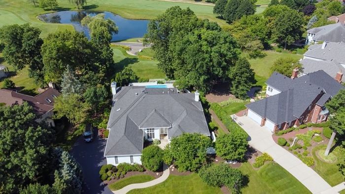 Aerial View of our Estate Sale Home.