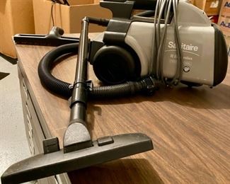 Lot 3291 $75.00  Sanitaire Professional Canister Vacuum by Electrolux	
