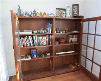 Walter E. Smithe Book case 60" T - 63" W - 13" D