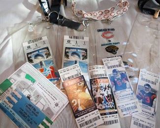 Super Bowl Tickets (Used) & Season Holder Ticket Books