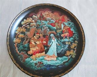 Russian Porcelain Plate