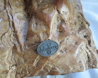 John Perry Burl Wood Sculpture