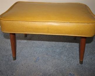 $50. Vintage vinyl foot stool.