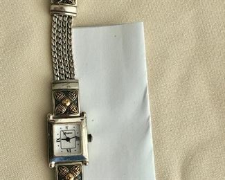 $15.00.   BRIGHTON "Monroe" watch,  All watches need batteries.