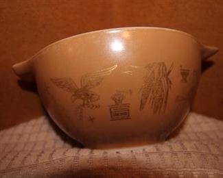 50% OFF ALL PYREX PIECES                                                    $20. Americana, #472, 1pt.