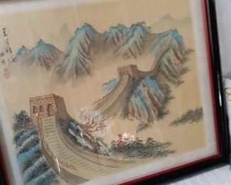 Old Rice picture framed (very Old)