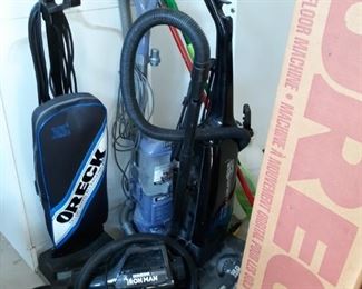 Mix of floor cleaners