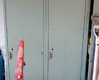 Old gym lockers 3 sets