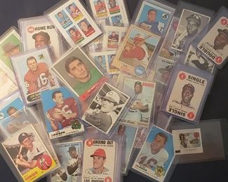 Vintage Baseball and Football Cards