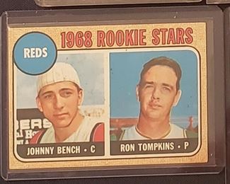 '68 Johnny Bench/Ron Tompkins Rookie Stars