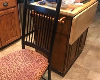 Set of 4 Spindle Dining Chairs