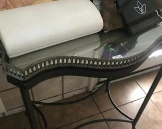 Mirrored Side Table