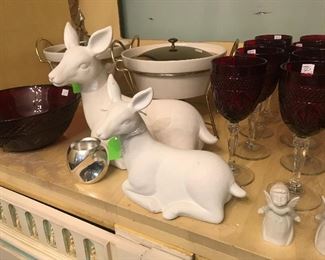 White Deer, Red Goblets
