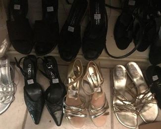 Ladies Designer Shoes - Size 5.5 to 7.5 -- Yves Saint Laurent, Stuart Weitzman, Donald Pliner, Anne Klein, Chicos