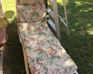 Chaise Lounge and full length Cushion