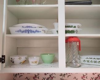 03 Glasbake and Vintage Tang Pitchers