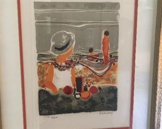 Lithograph - signed and numbered $95