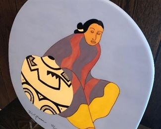 R. C. Gorman plate - signed 65/100 - $250