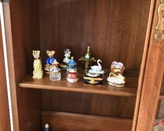 Extensive Collection of Limoges gift boxes $20 each or 2 for $35.