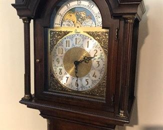 Grandfather clock (16 x 9 x 71) $150
