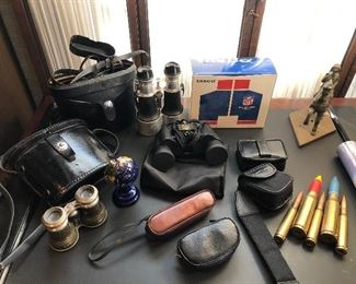 Extensive collection of binoculars - over 8 sets - $10 - $80  and more! - bullets NFS