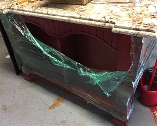 Kitchen Island - new in wrapping.
