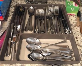 Cutlery sets.