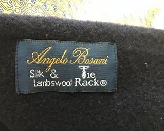 Angela Bosani silk & lambswool scarves.