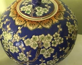 Asian covered container.