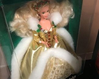 1990 Holiday Barbie.