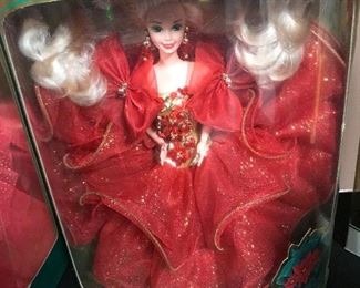 1993 Holiday Barbie.