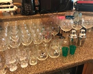 Wine glasses 