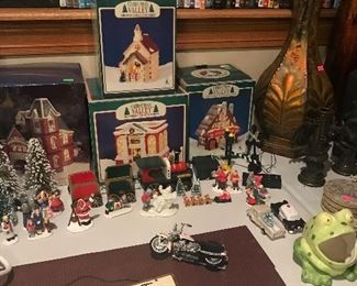 Christmas village houses 