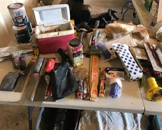 Plastering tools 
