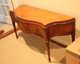 Vintage console table, 53"l x 19"d x 25"h Asking $175