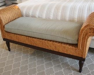Woven bench - Asking $225