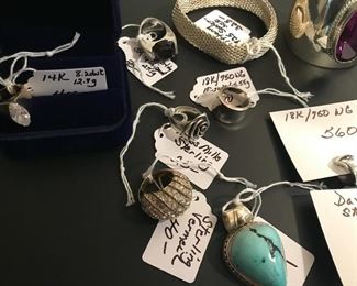 Gold / Sterling jewelry