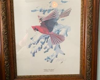 PP193   Bird Print with Frame  >  Others are available