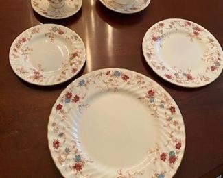 OT222 Minton of England China Ancestral Pattern