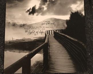 John 8:12 Wall art $8. 12" square